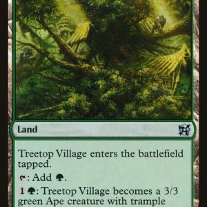 Treetop Village - Duel Decks: Elves vs. Inventors-(030)