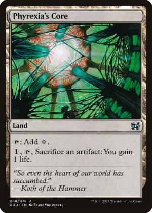 Phyrexia's Core - Duel Decks: Elves vs. Inventors-(068)