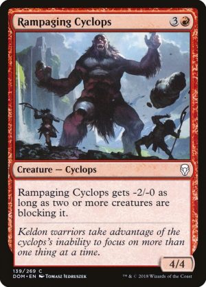Rampaging Cyclops - Dominaria-(139)