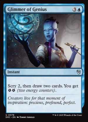 Glimmer of Genius - Aetherdrift Commander-(078)