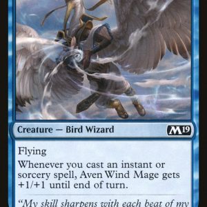 Aven Wind Mage - Core Set 2019-(045)