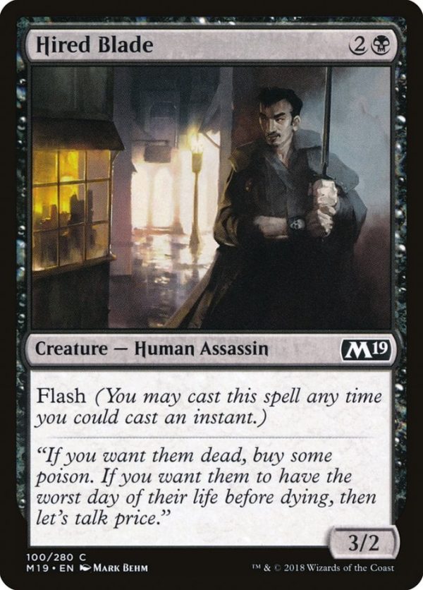 Hired Blade - Core Set 2019-(100)