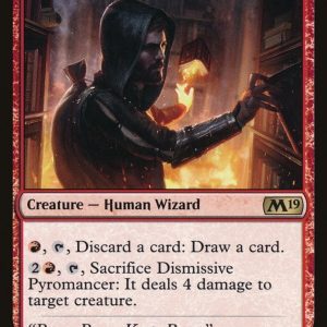 Dismissive Pyromancer - Core Set 2019-(136)