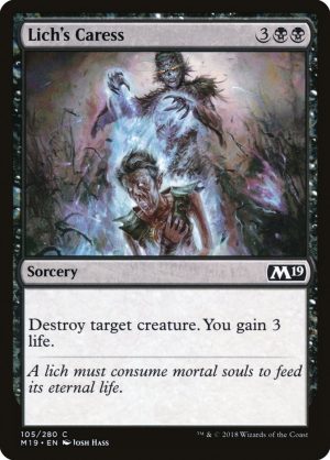 Lich's Caress - Core Set 2019-(105)