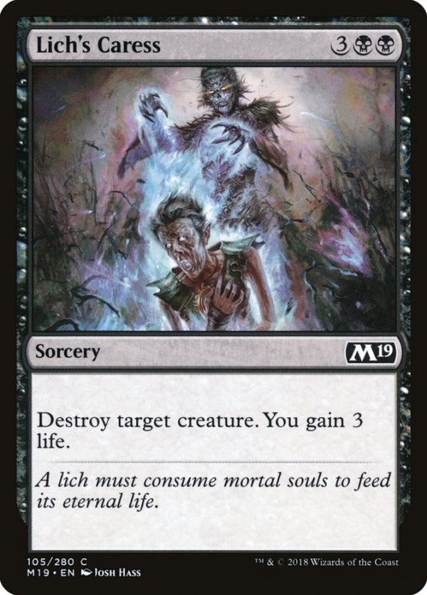 Lich's Caress - Core Set 2019-(105)