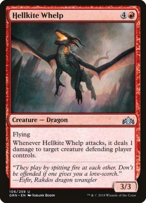 Hellkite Whelp - Guilds of Ravnica-(106)