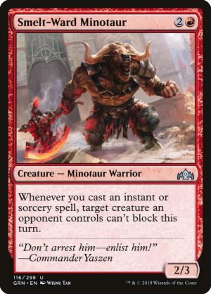 Smelt-Ward Minotaur - Guilds of Ravnica-(116)