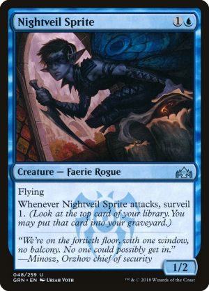 Nightveil Sprite - Guilds of Ravnica-(048)
