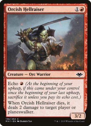 Orcish Hellraiser - Modern Horizons-(136)