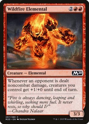 Wildfire Elemental - Core Set 2020-(297)