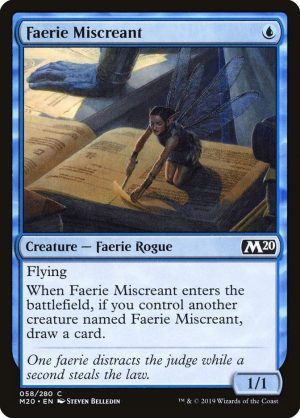 Faerie Miscreant - Core Set 2020-(058)
