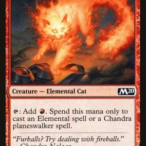 Chandra's Embercat - Core Set 2020-(129)
