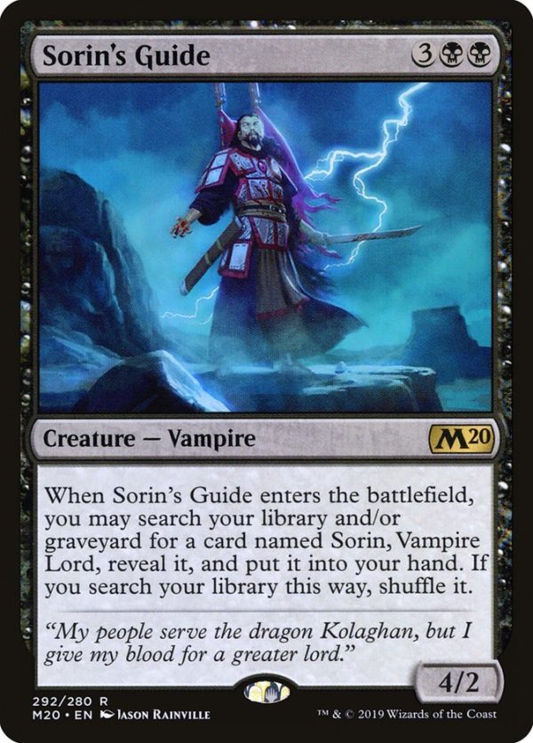 Sorin's Guide - Core Set 2020-(292)
