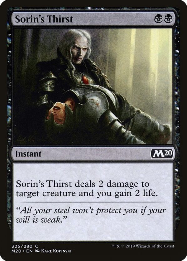 Sorin's Thirst - Core Set 2020-(325)
