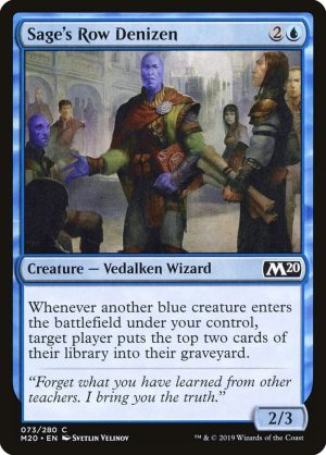 Sage's Row Denizen - Core Set 2020-(073)