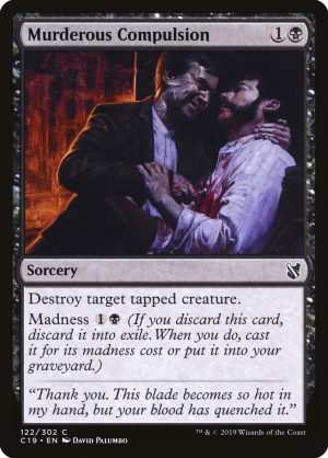 Murderous Compulsion - Commander 2019-(122)