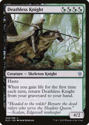 Deathless Knight - Throne of Eldraine-(208)