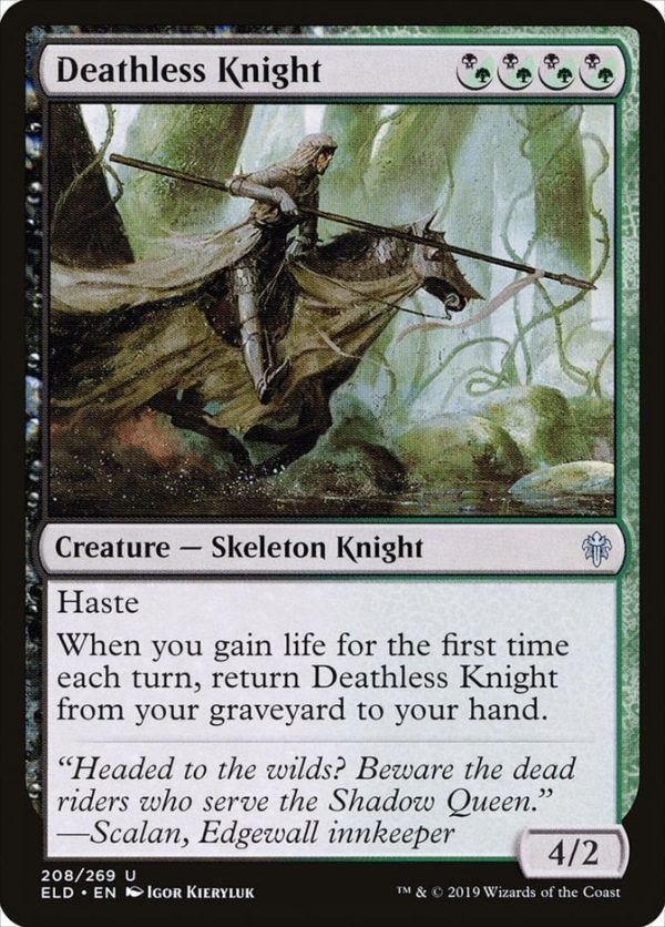 Deathless Knight - Throne of Eldraine-(208)