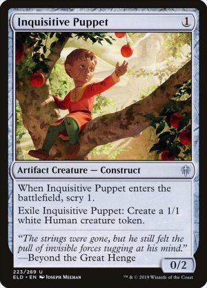 Inquisitive Puppet - Throne of Eldraine-(223)