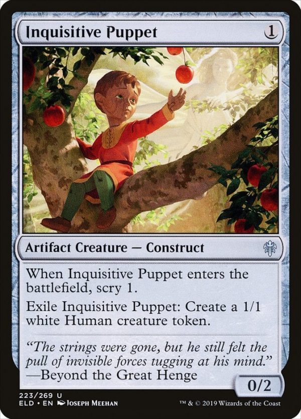 Inquisitive Puppet - Throne of Eldraine-(223)
