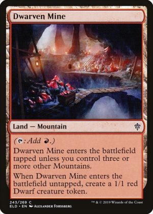 Dwarven Mine - Throne of Eldraine-(243)