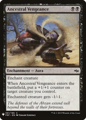 Ancestral Vengeance - The List-(061)