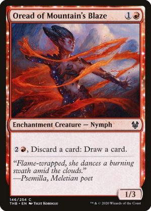 Oread of Mountain's Blaze - Theros Beyond Death-(146)