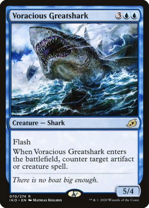 Voracious Greatshark - Ikoria: Lair of Behemoths-(070)