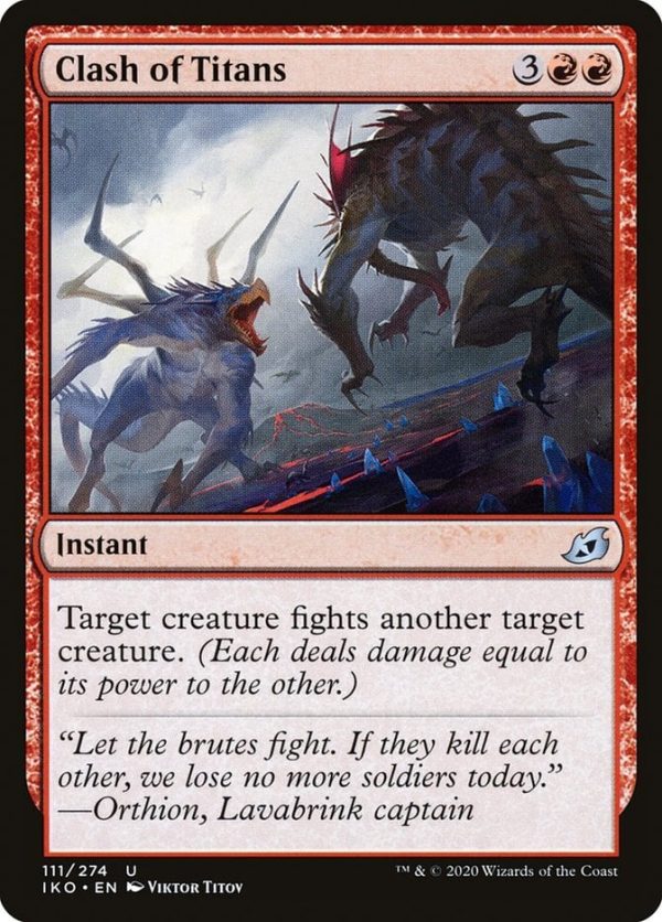Clash of Titans - Ikoria: Lair of Behemoths-(111)-Foil