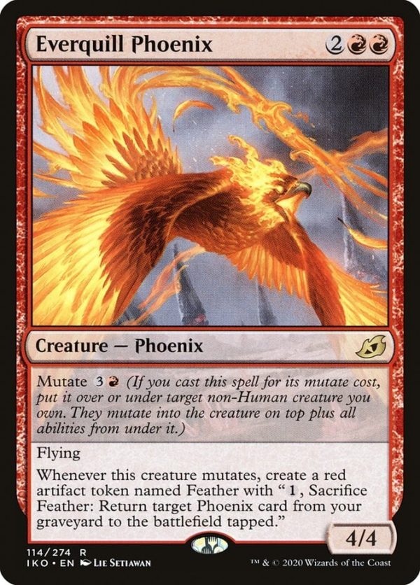 Everquill Phoenix - Ikoria: Lair of Behemoths-(114)