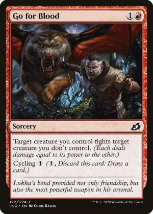 Go for Blood - Ikoria: Lair of Behemoths-(122)-Foil