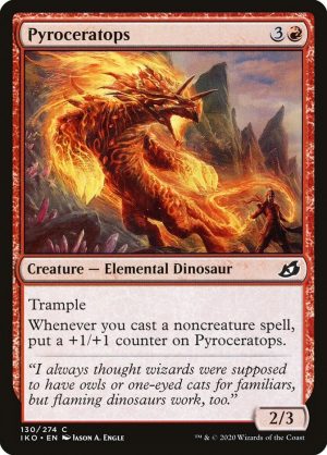 Pyroceratops - Ikoria: Lair of Behemoths-(130)
