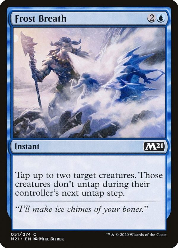 Frost Breath - Core Set 2021-(051)