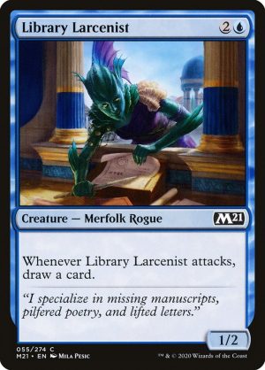 Library Larcenist - Core Set 2021-(055)