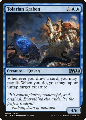Tolarian Kraken - Core Set 2021-(080)