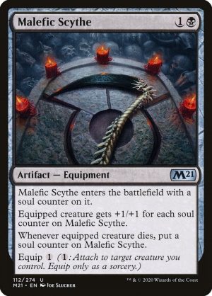Malefic Scythe - Core Set 2021-(112)