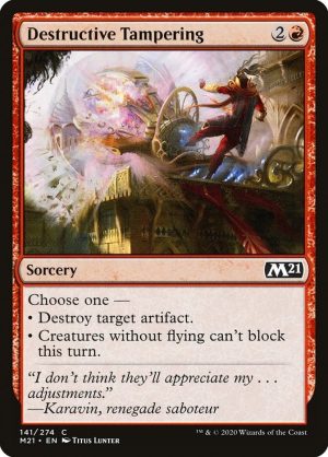 Destructive Tampering - Core Set 2021-(141)