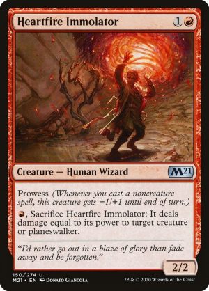 Heartfire Immolator - Core Set 2021-(150)