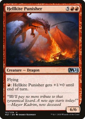 Hellkite Punisher - Core Set 2021-(151)