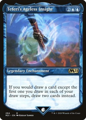 Teferi's Ageless Insight - Core Set 2021-(294)-Foil
