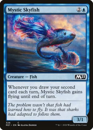 Mystic Skyfish - Core Set 2021-(326)