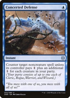 Concerted Defense - Zendikar Rising-(052)