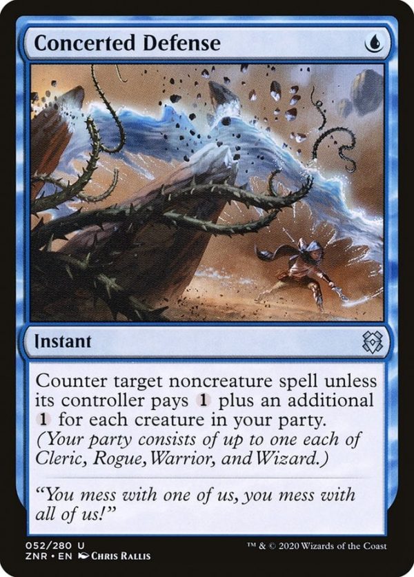 Concerted Defense - Zendikar Rising-(052)