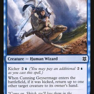 Cunning Geysermage - Zendikar Rising-(055)-Foil