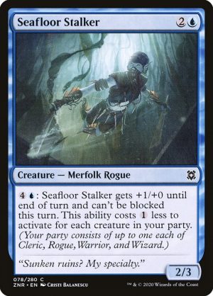 Seafloor Stalker - Zendikar Rising-(078)-Foil