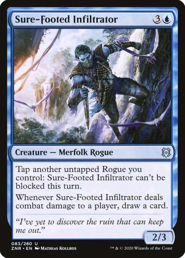Sure-Footed Infiltrator - Zendikar Rising-(083)