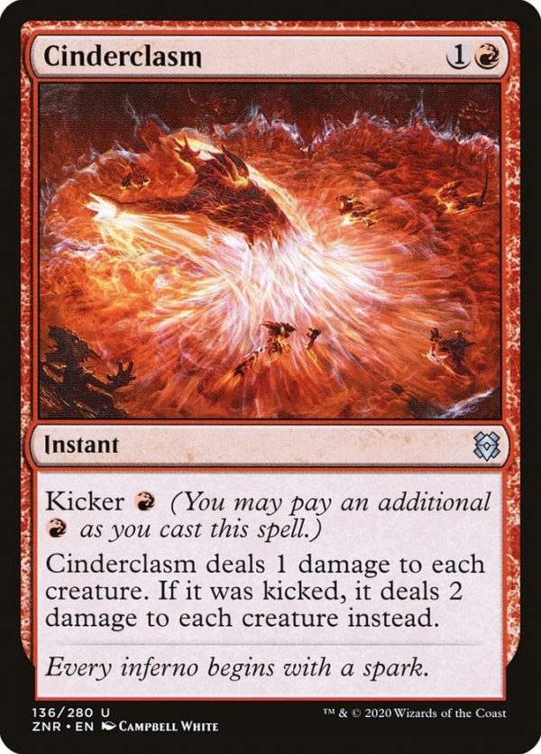 Cinderclasm - Zendikar Rising-(136)