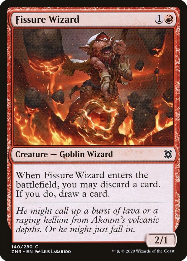 Fissure Wizard - Zendikar Rising-(140)