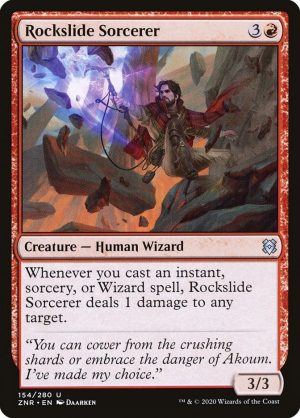 Rockslide Sorcerer - Zendikar Rising-(154)