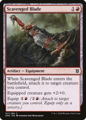 Scavenged Blade - Zendikar Rising-(157)